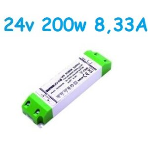 Led Driver Slim 24v 200w 8,33A